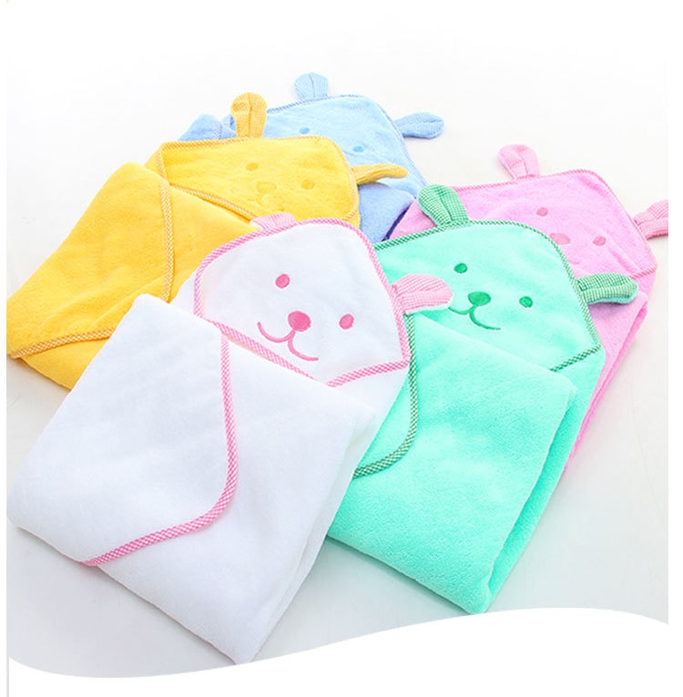 Babies Bath Hooded Towel