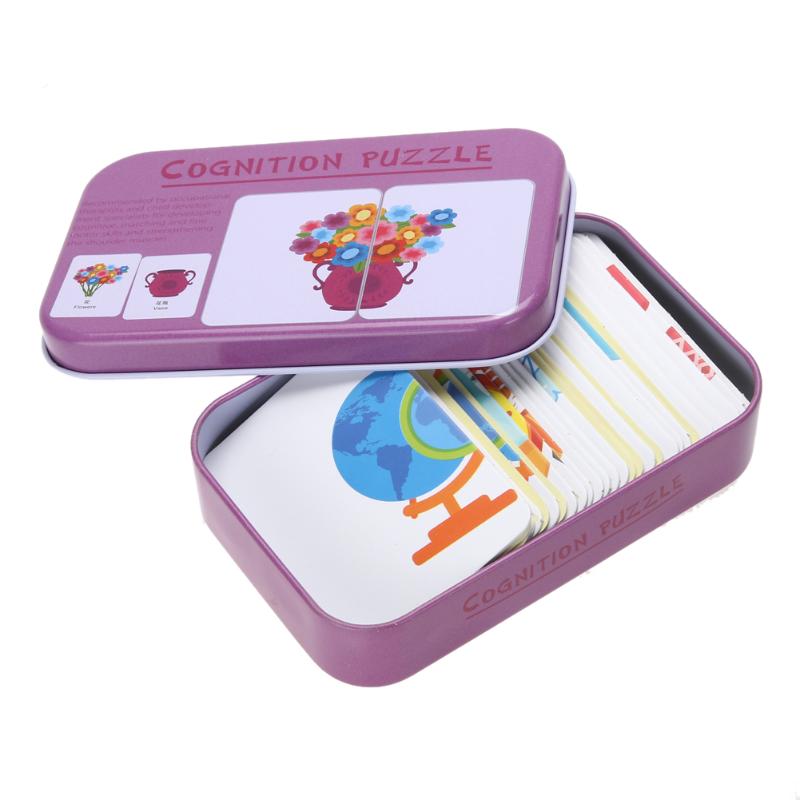 Cognition Puzzled Card Set for Babies