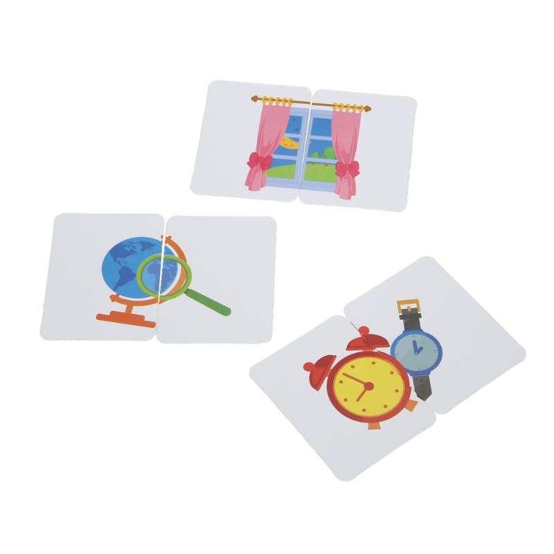 Cognition Puzzled Card Set for Babies