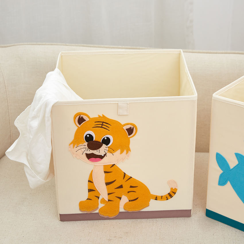 Animal Printed Cloth Storage Box